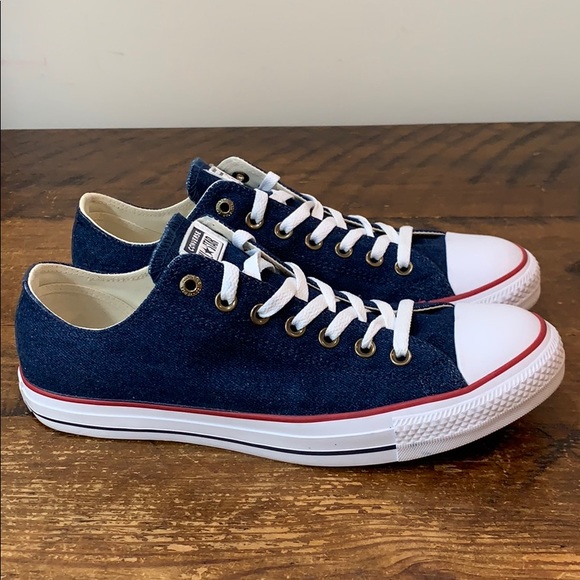 Converse Other - Converse All Star Chuck Taylor Low Denim Shoes